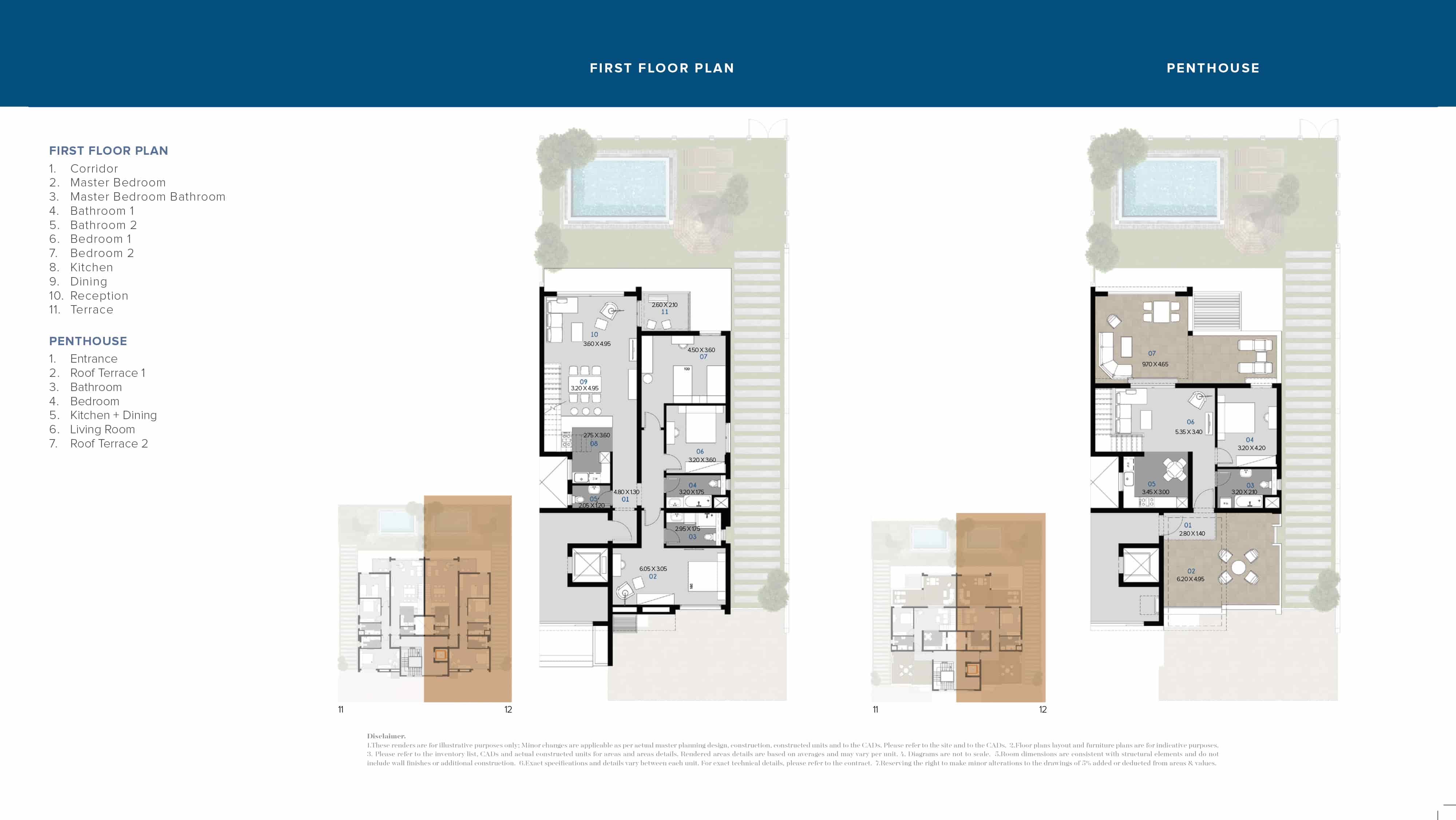 Mazarine Villasfloor plan