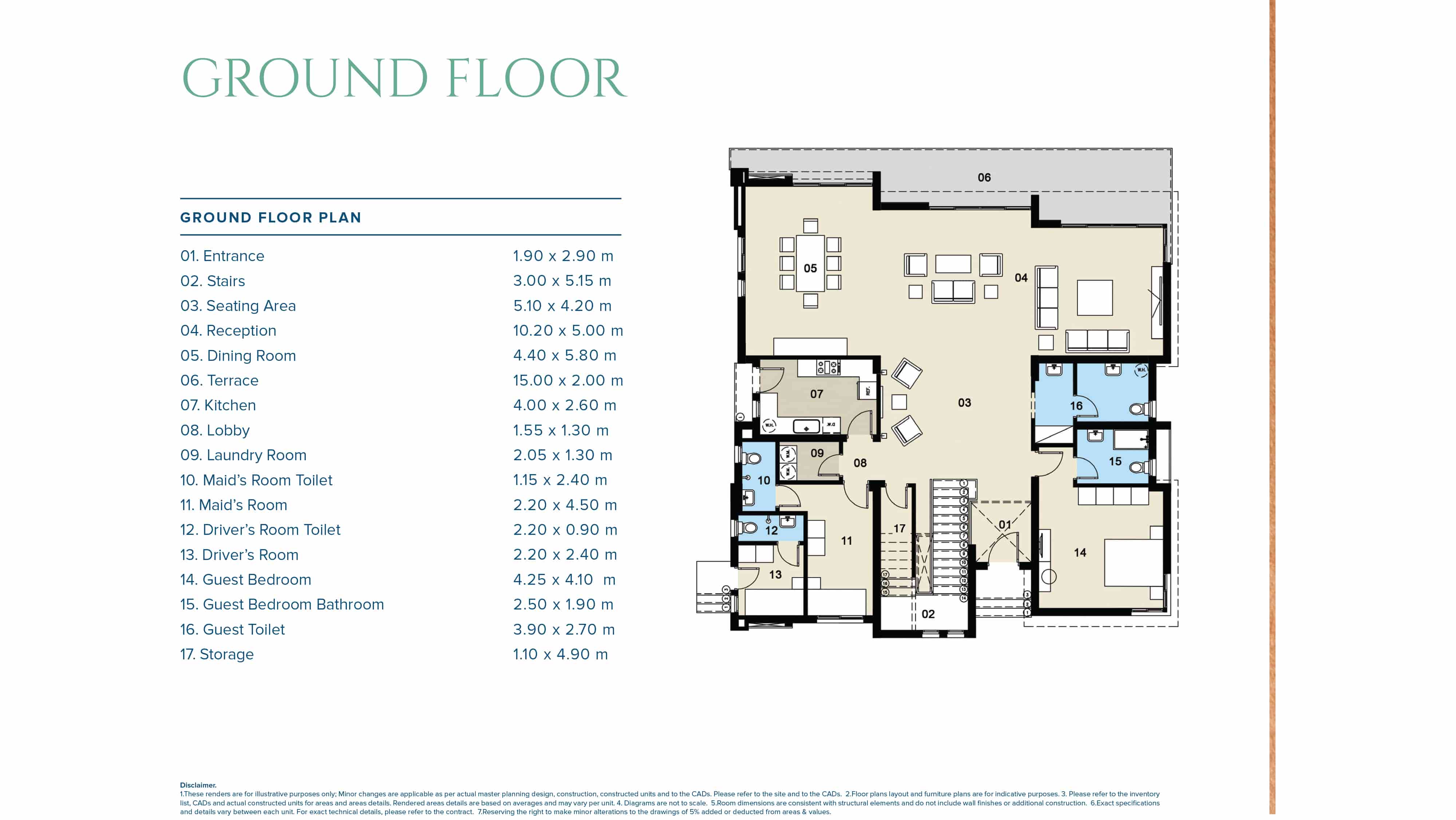Mazarine Islandsfloor plan