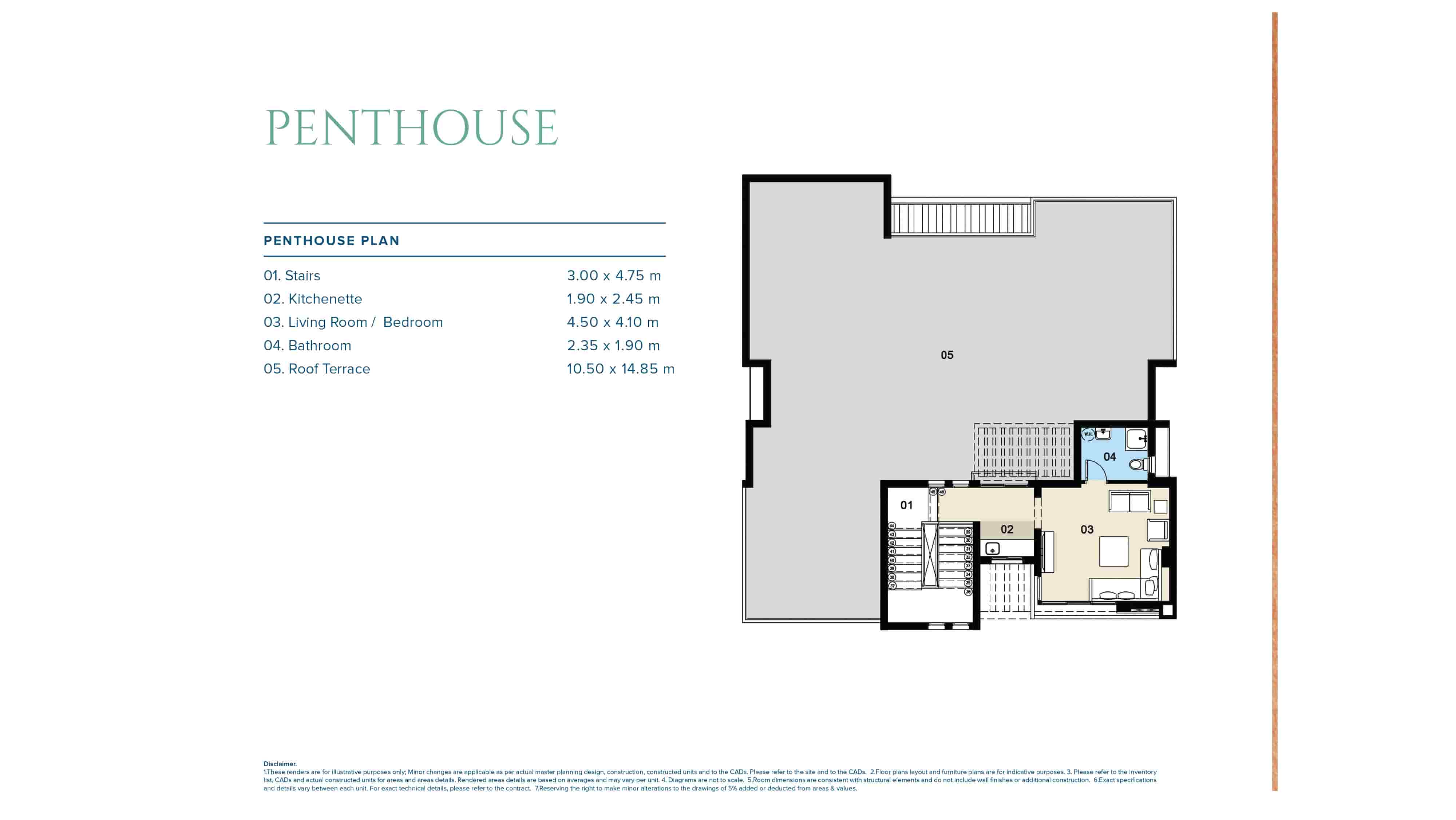 Mazarine Islandsfloor plan