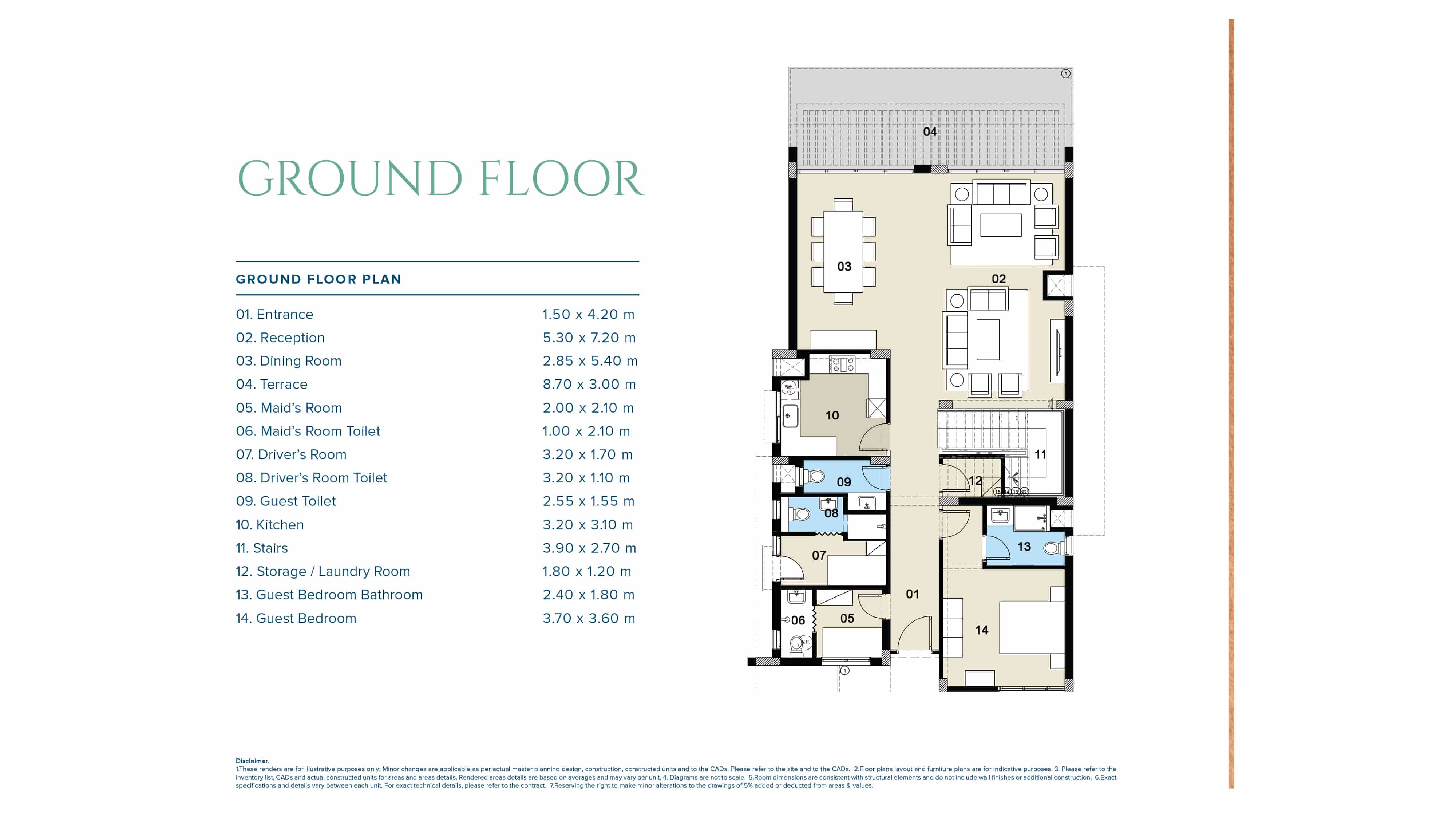 Mazarine Islandsfloor plan