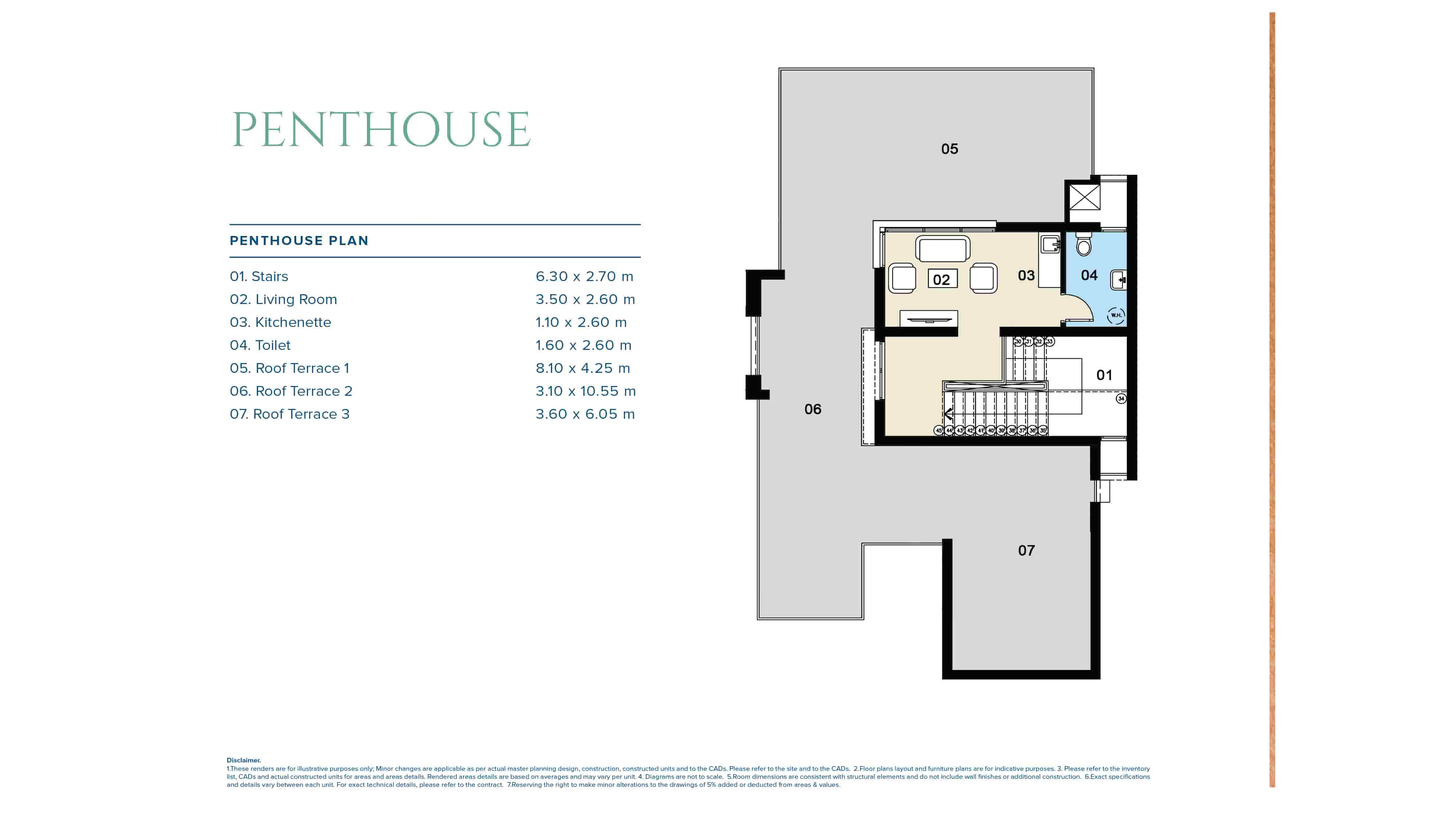 Mazarine Islandsfloor plan
