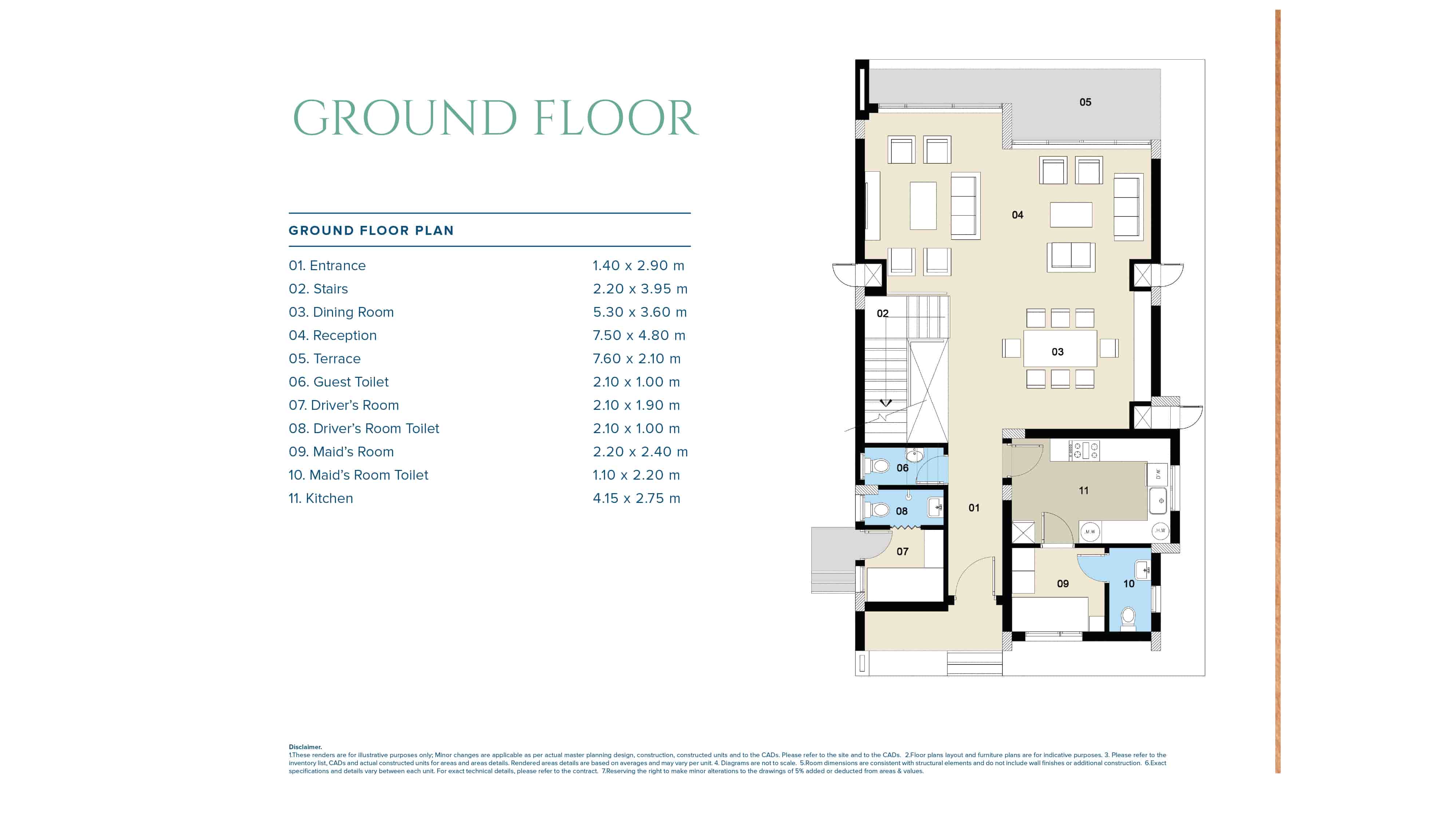 Mazarine Islandsfloor plan