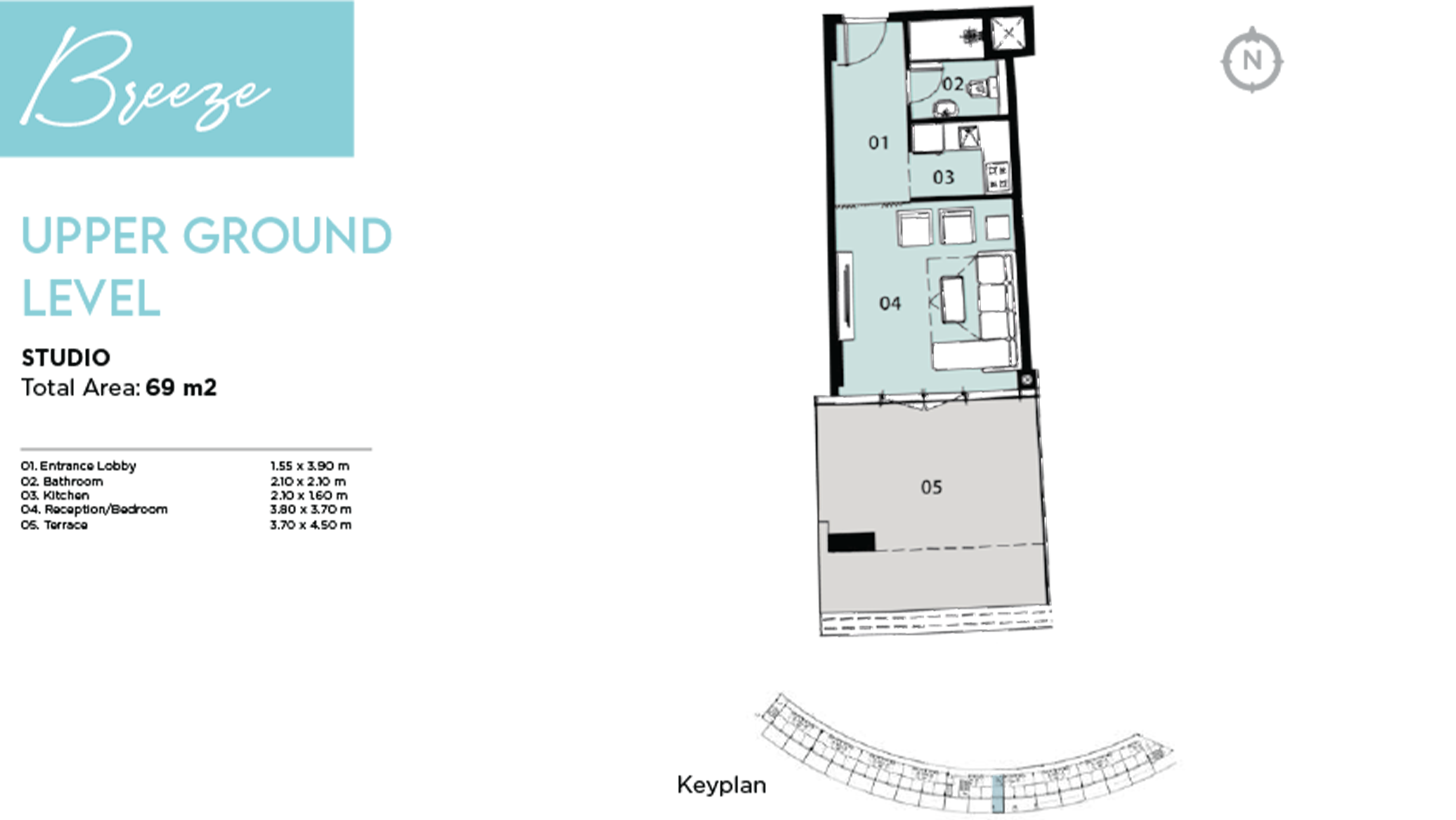 North Edge Cabanasfloor plan