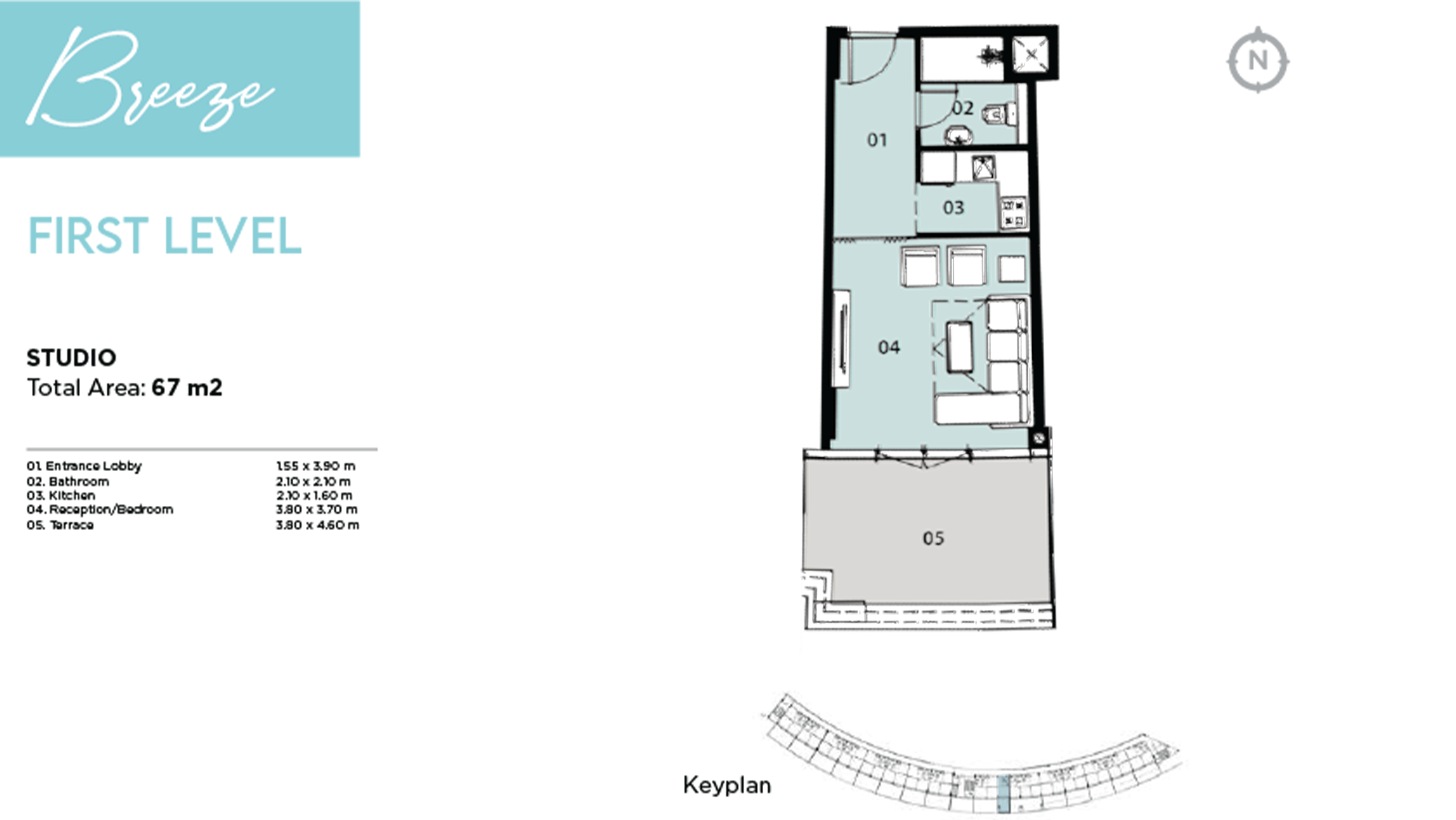 North Edge Cabanasfloor plan