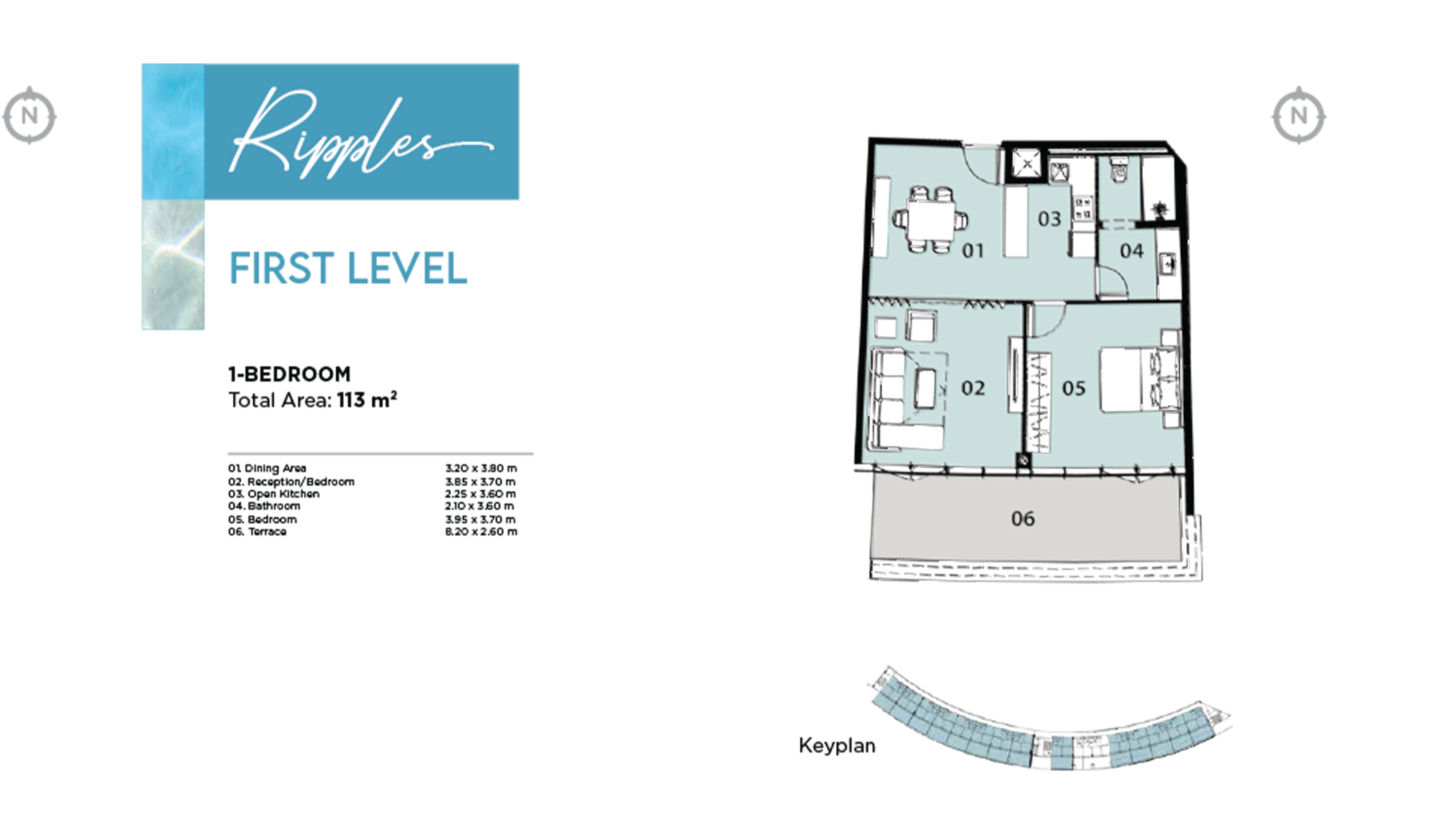 North Edge Cabanasfloor plan
