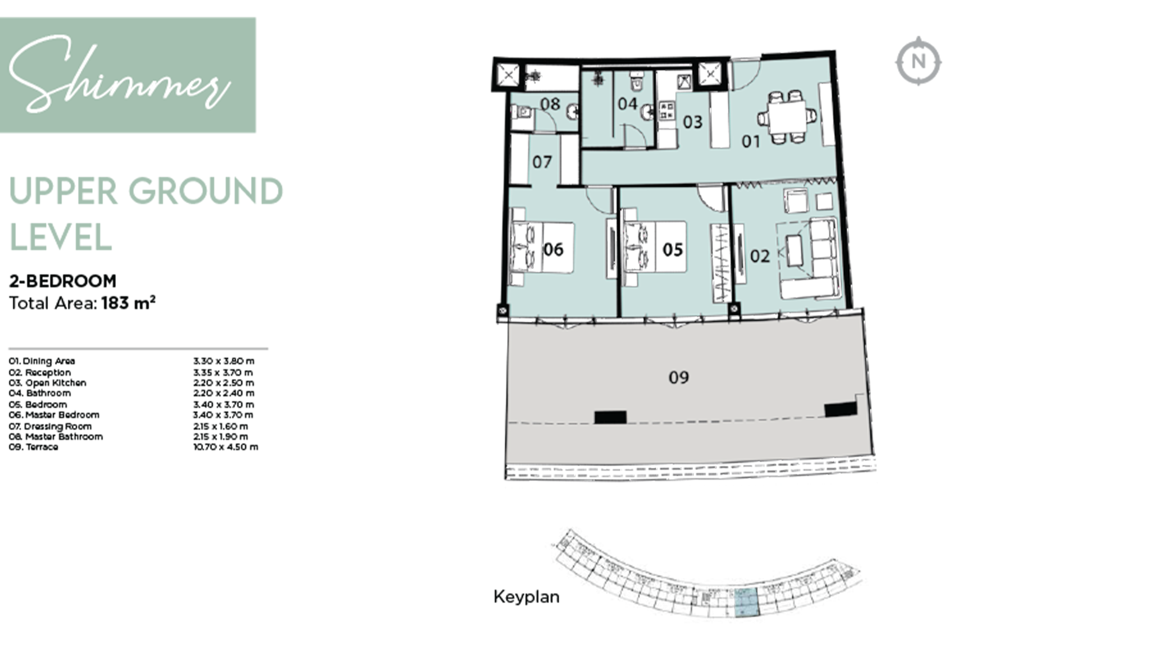 North Edge Cabanasfloor plan