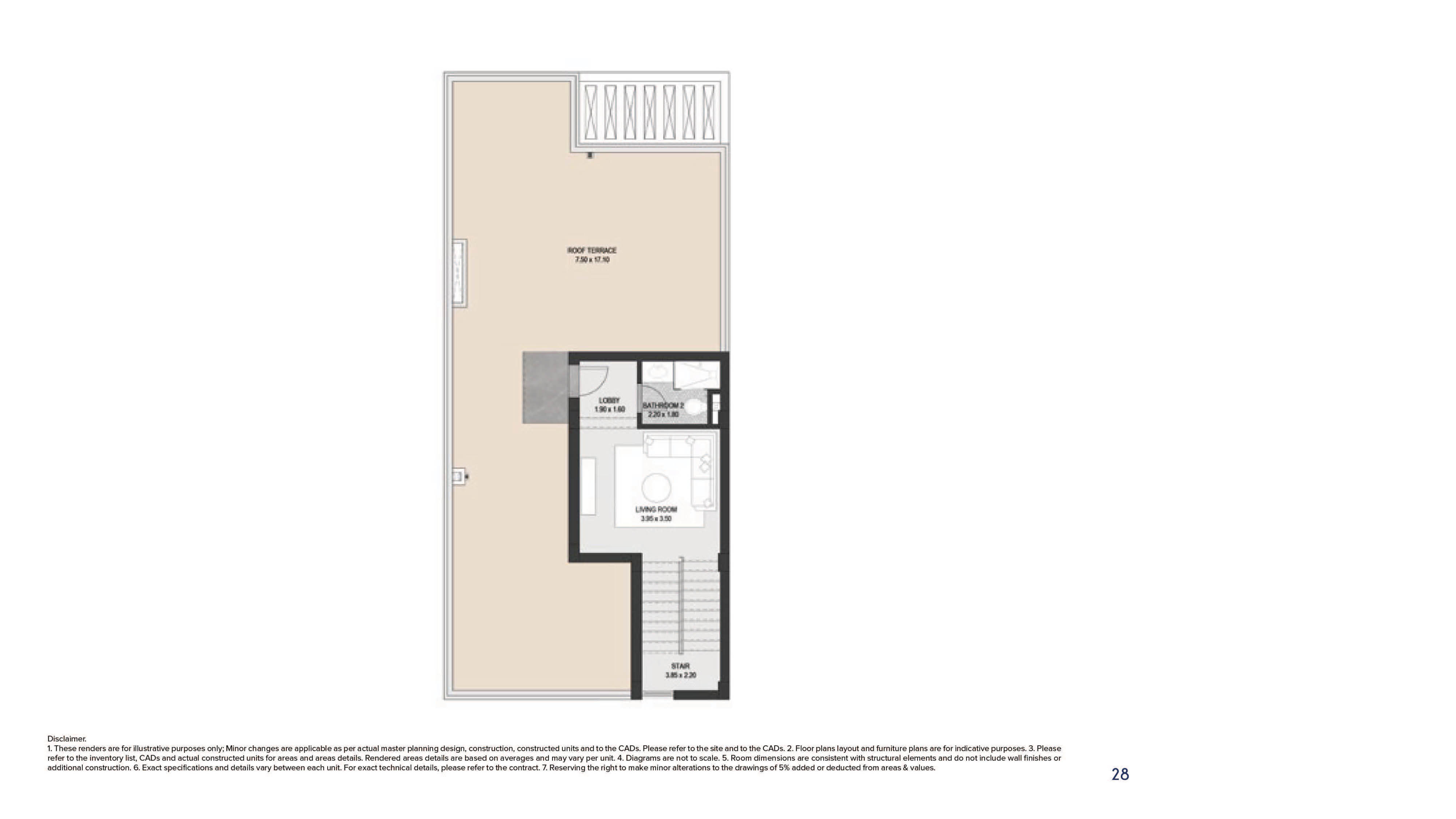 Mazarine Ria Chaletsfloor plan