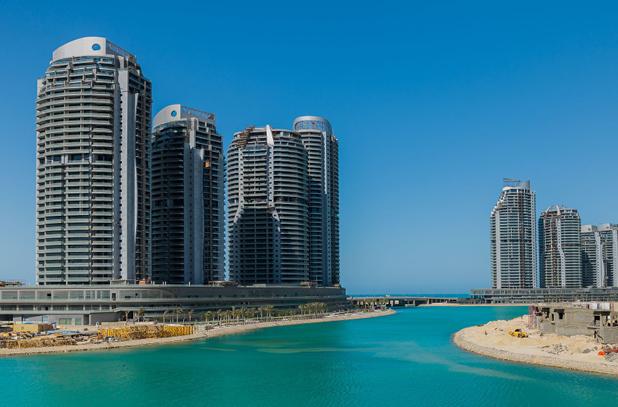 Beachfront towerunit