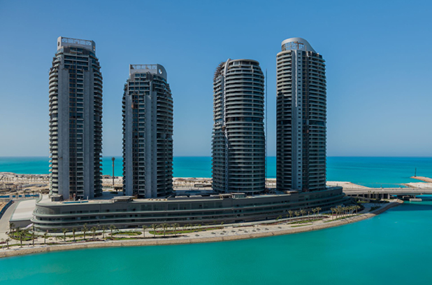 Beachfront towerunit