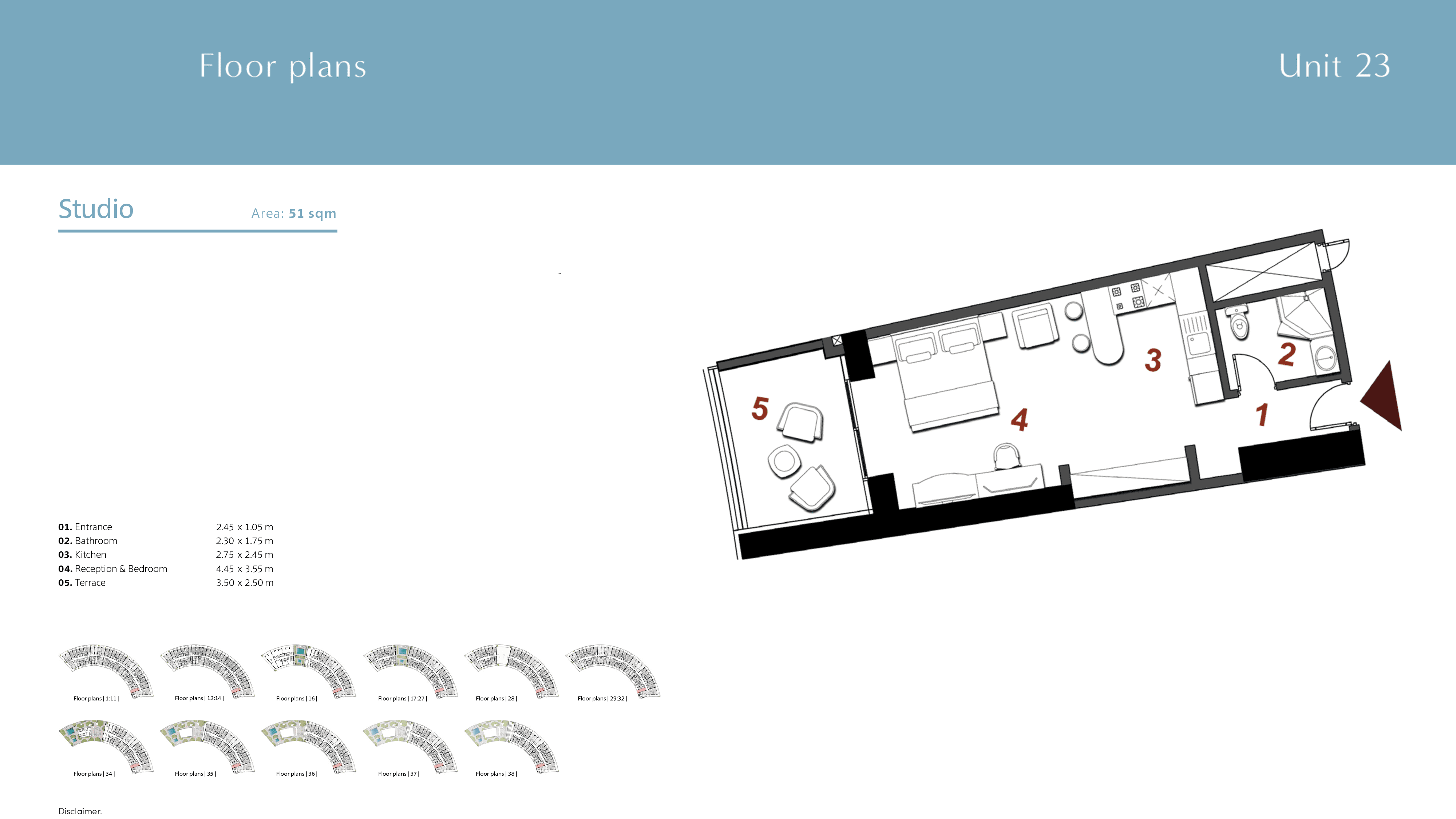 The Gate Towersfloor plan
