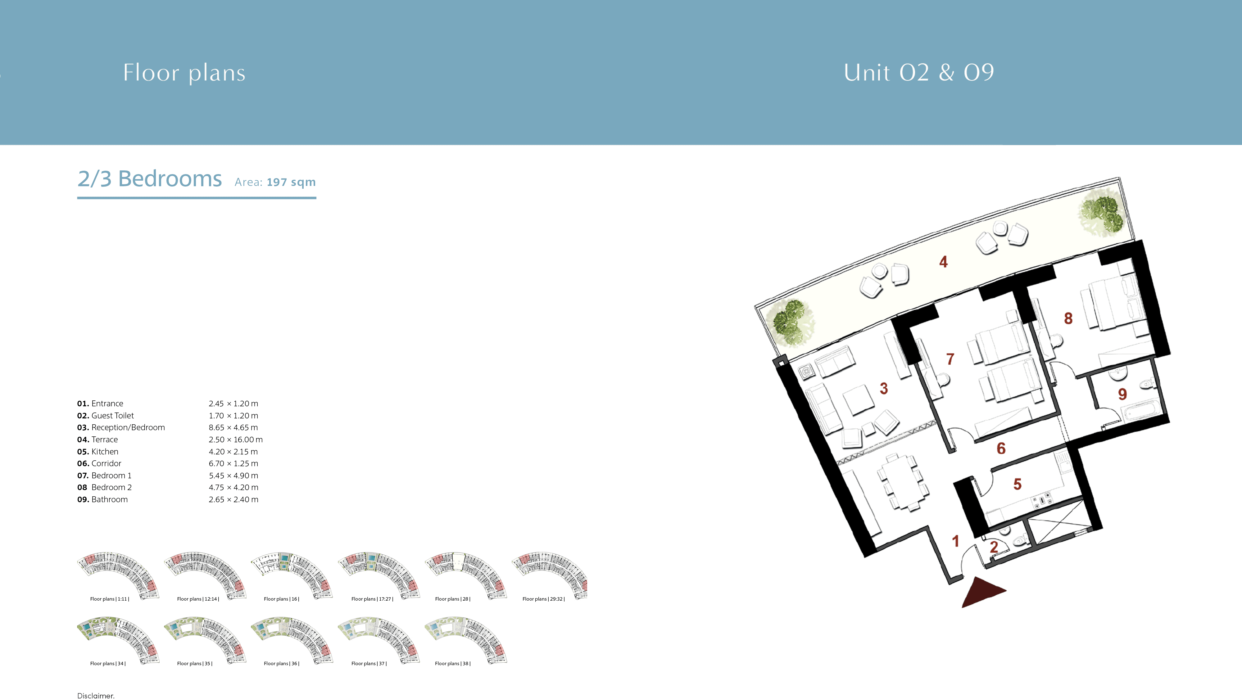 The Gate Towersfloor plan