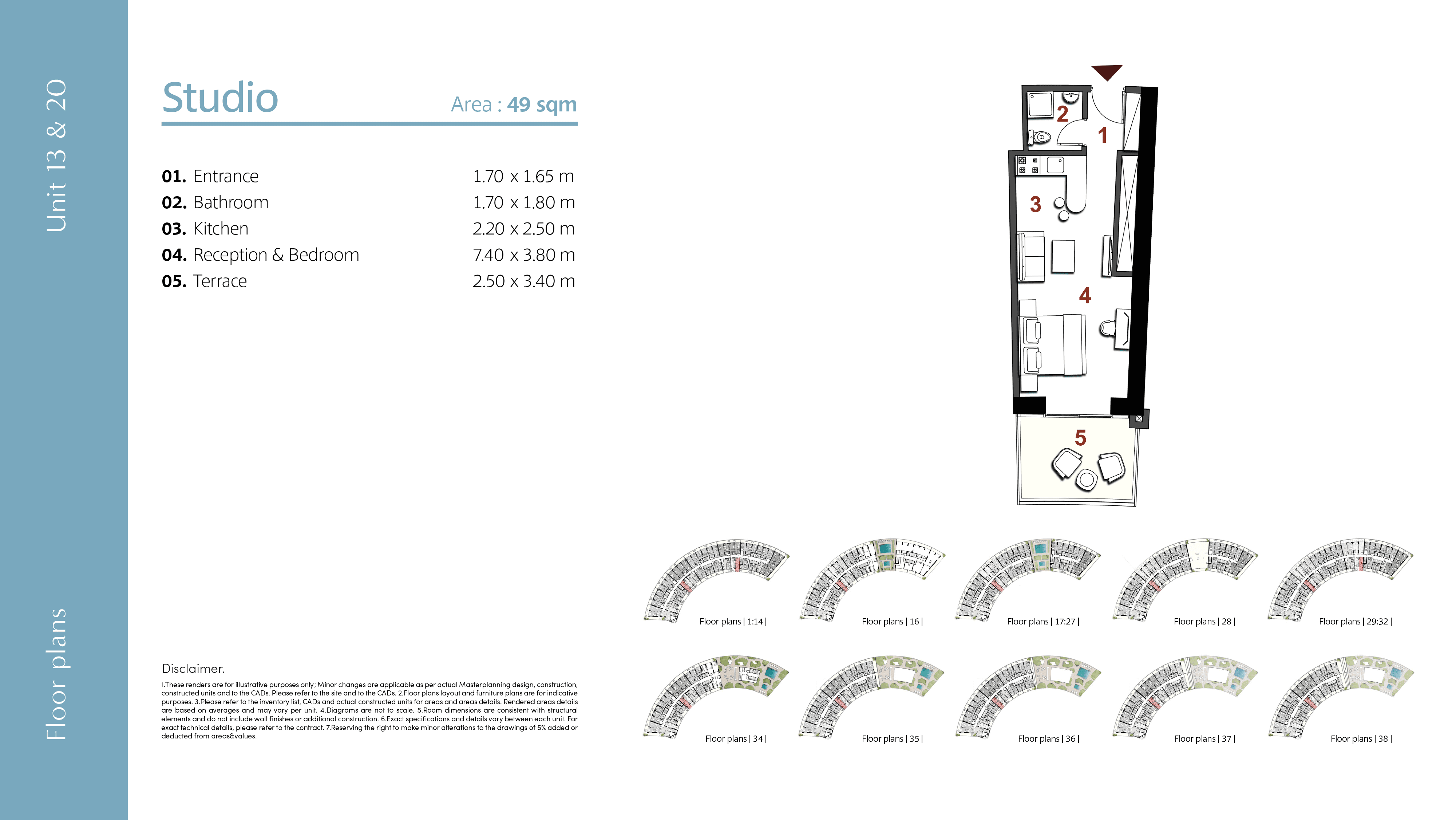 The Gate Towersfloor plan