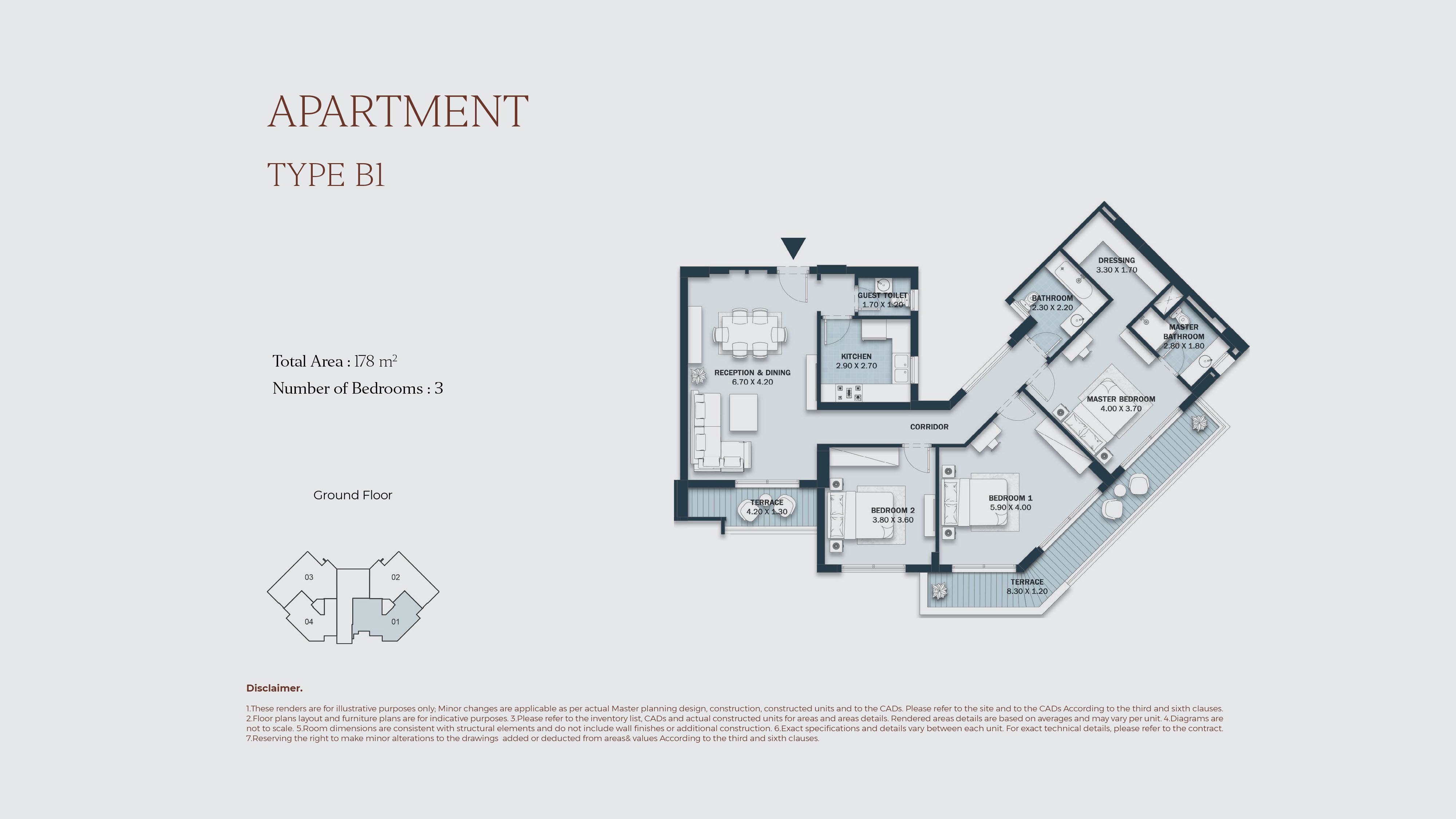 AlMaqsad Parkfloor plan