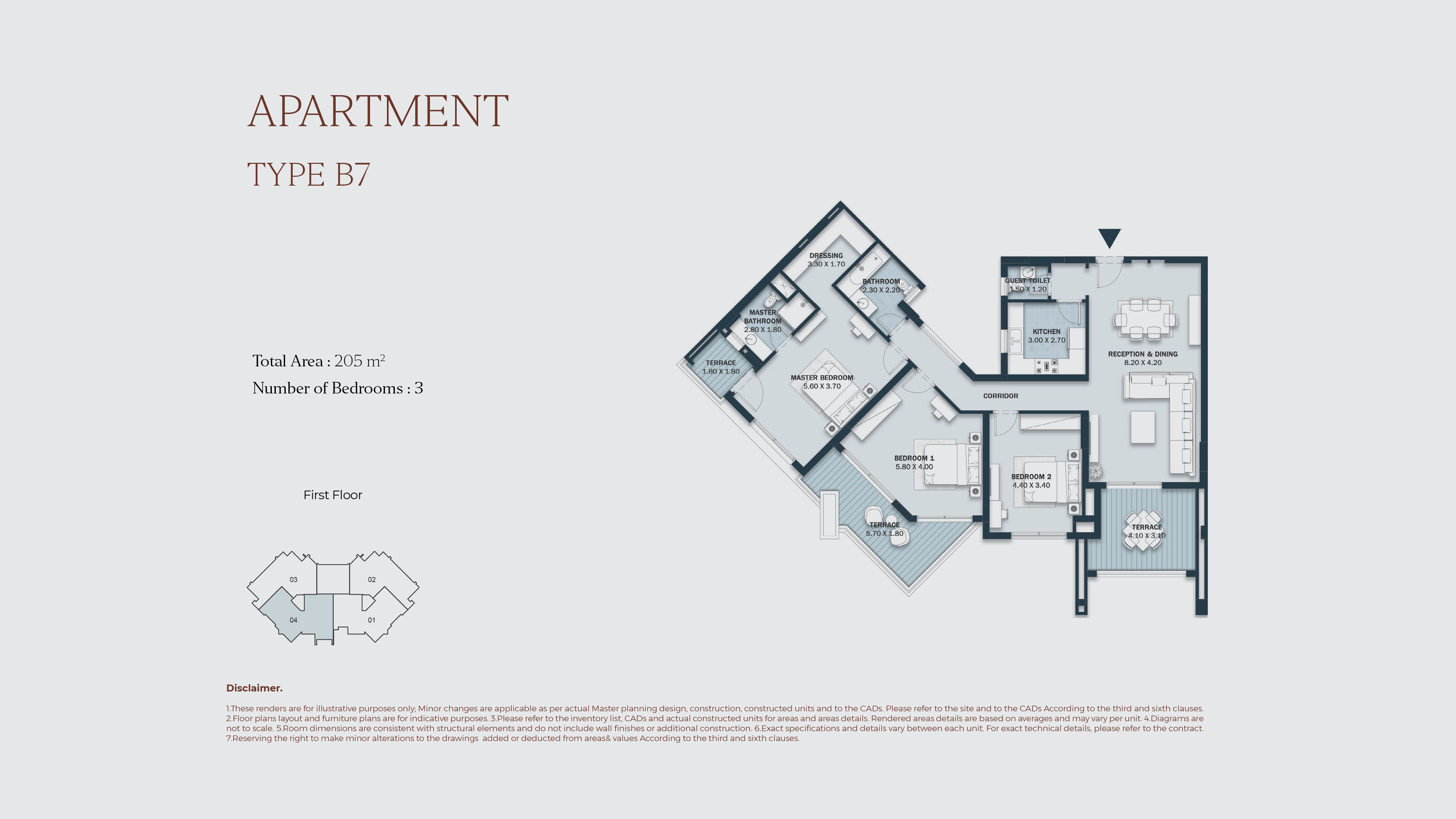 AlMaqsad Parkfloor plan