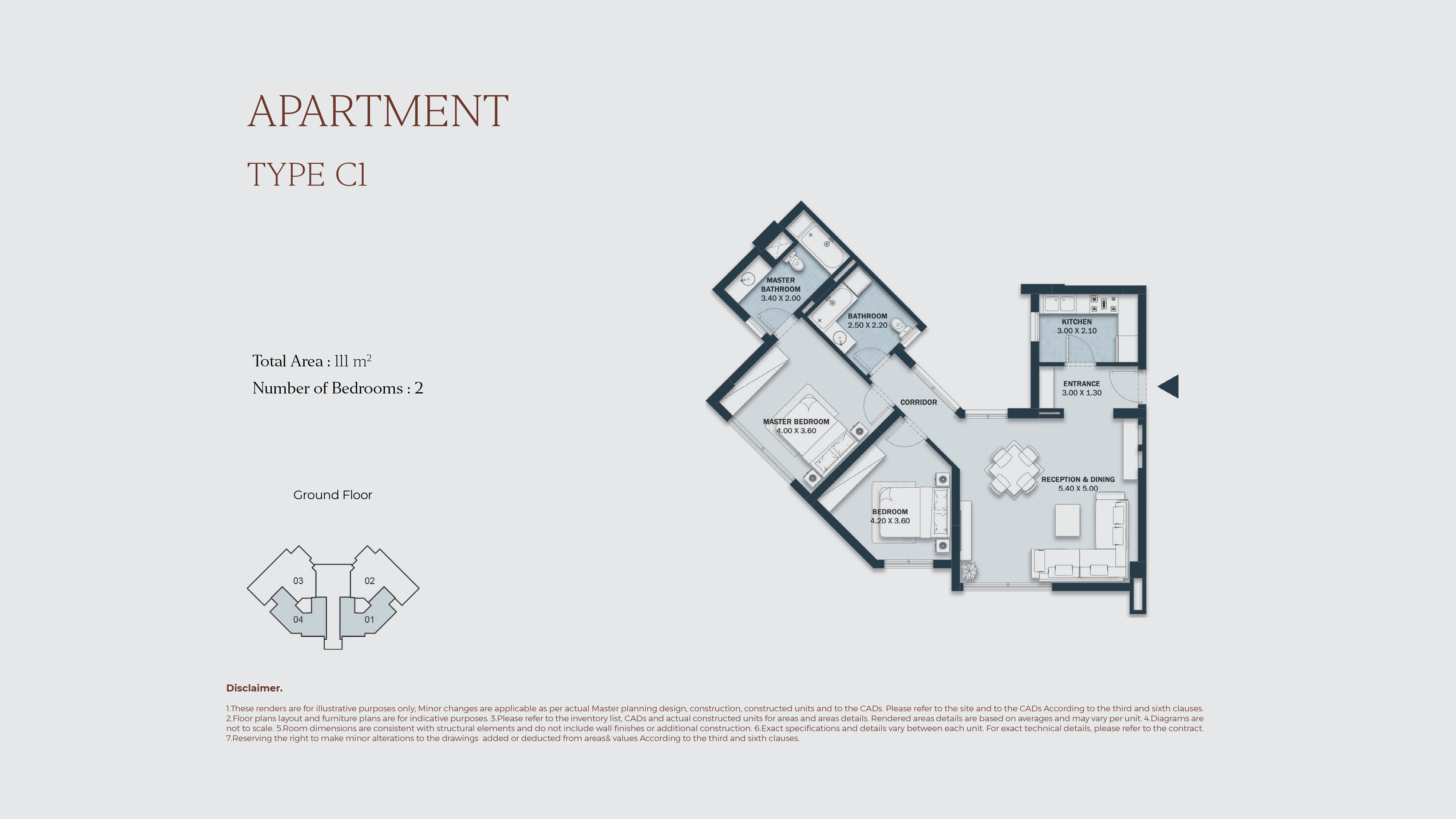 AlMaqsad Parkfloor plan