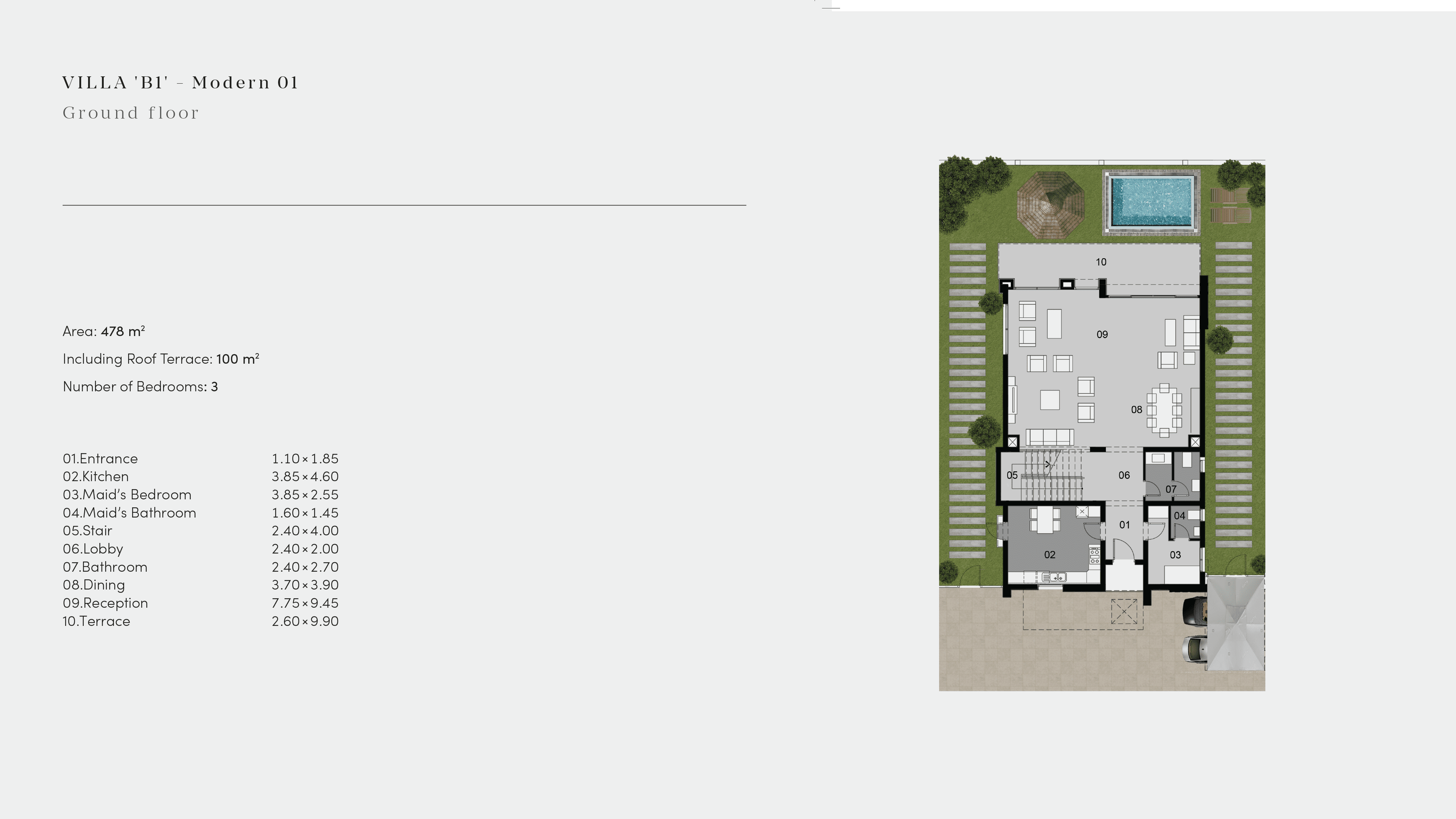 AlMaqsad Villasfloor plan