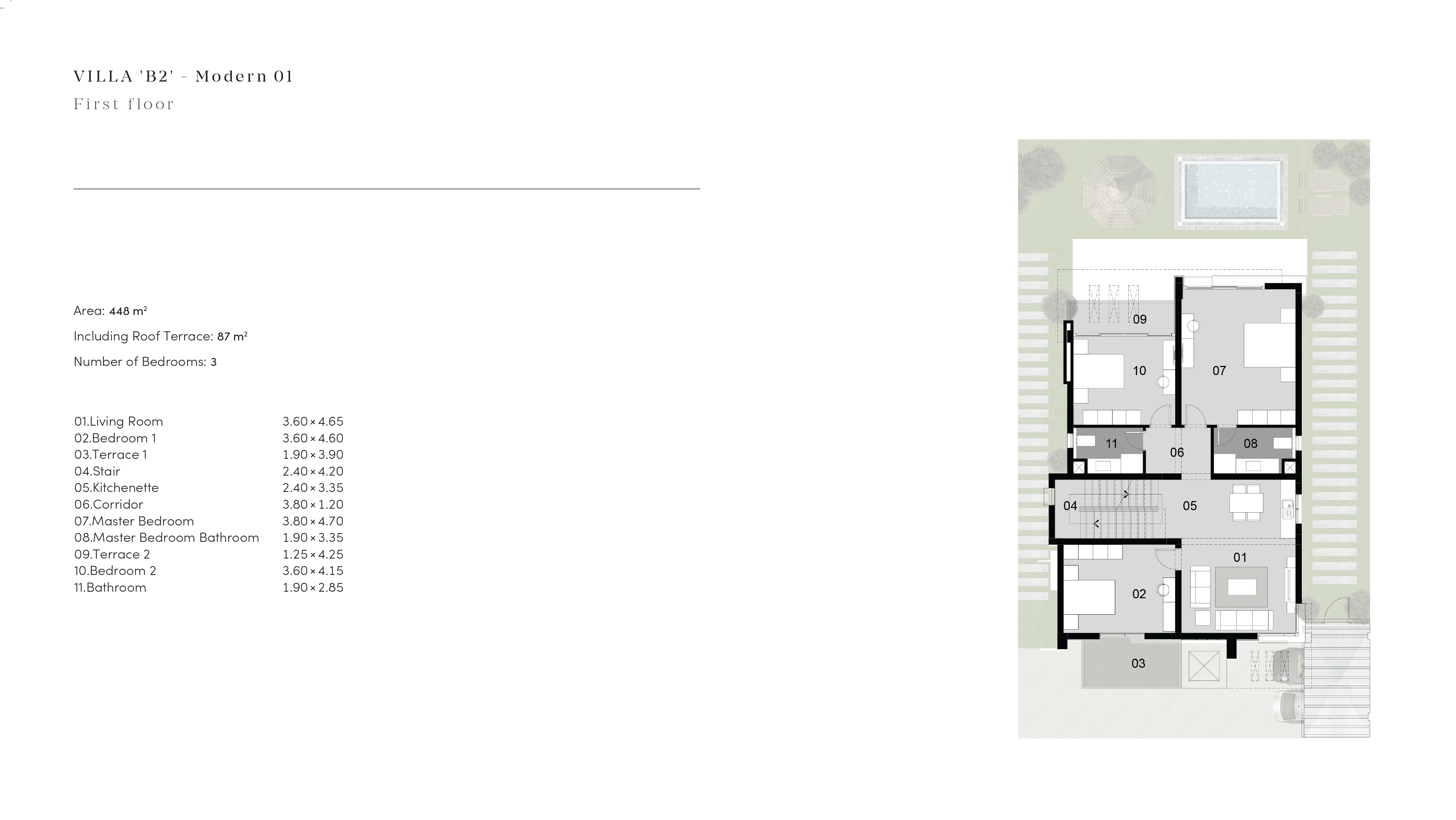 AlMaqsad Villasfloor plan