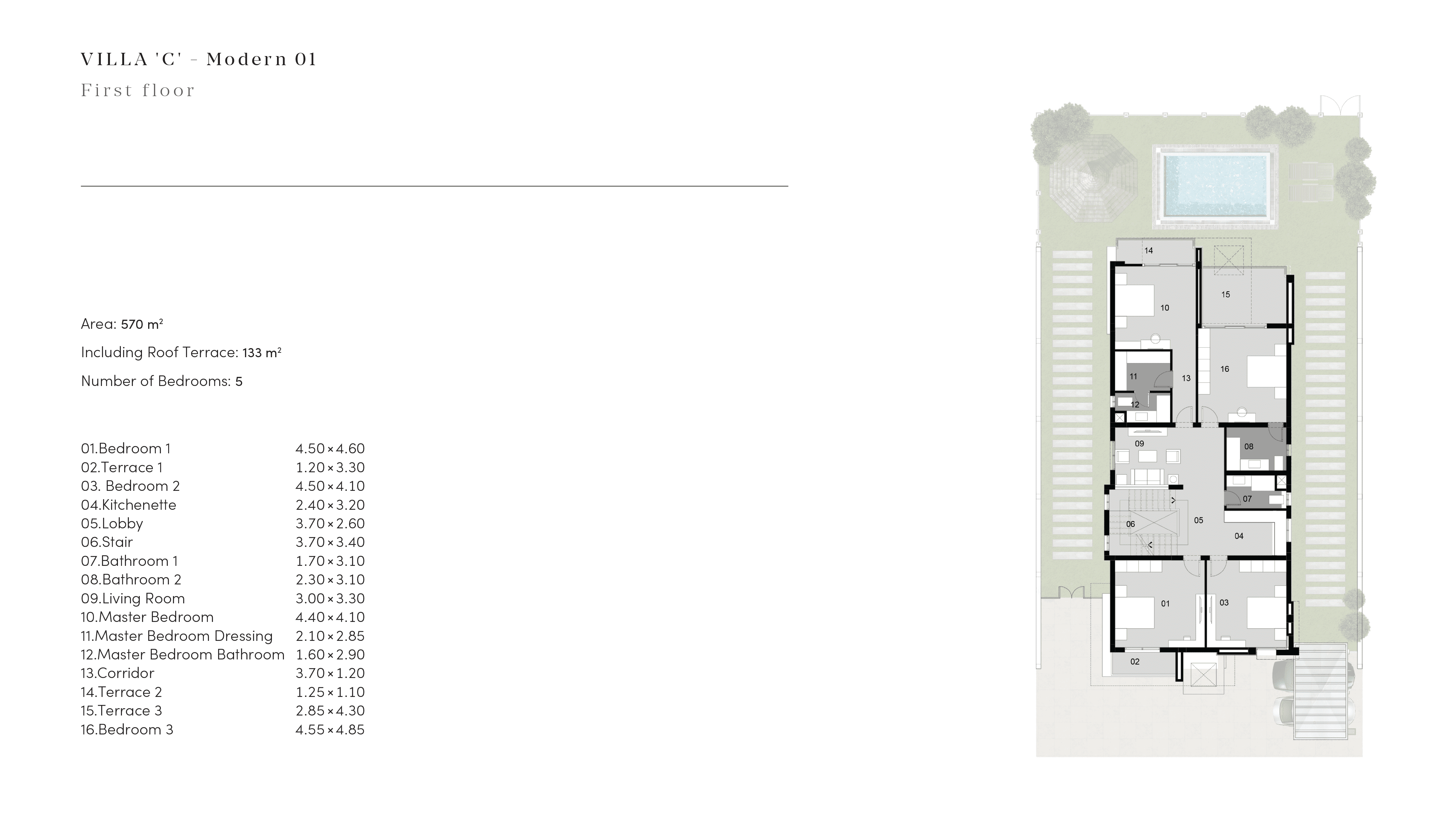 AlMaqsad Villasfloor plan