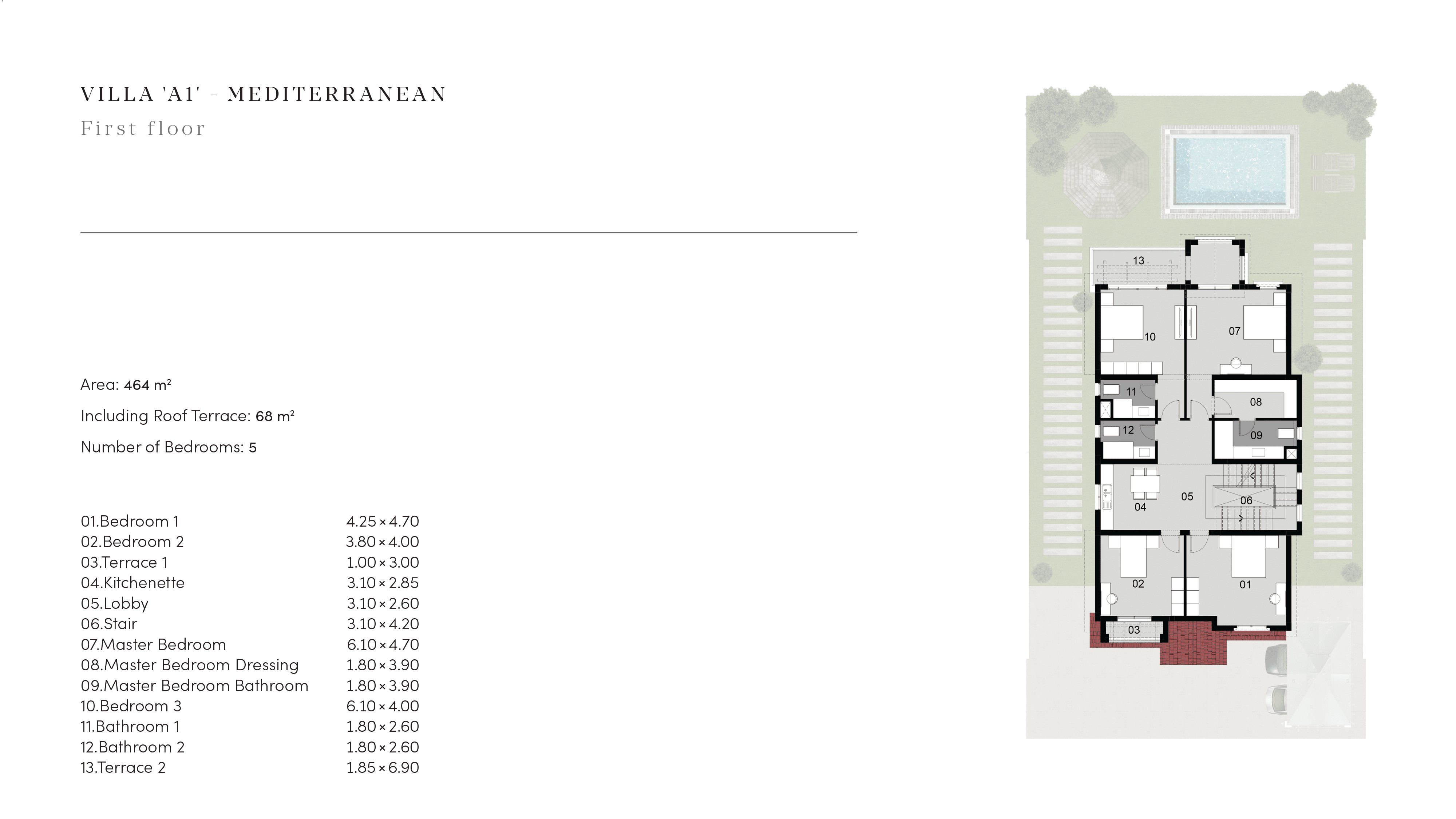 AlMaqsad Villasfloor plan